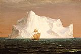 Frederic Edwin Church Famous Paintings - The Iceberg